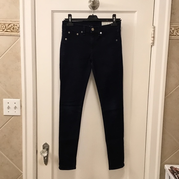 Rag and Bone Jean Leggings (26) Dark Indigo - Picture 2 of 7
